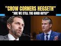 Jason Crow GRILLS Hegseth: “What Makes Us Different From Our Enemies?”