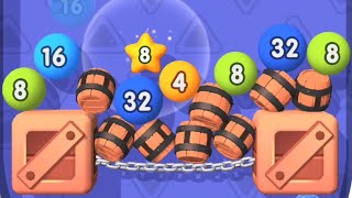 Bubble Buster 2048 balls Merge - All levels Gameplay Android,iOS - Walkthrough Part 3 Max Lvl 14-22 screenshot 4