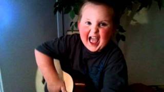 Chance and his made up song Again.3gp