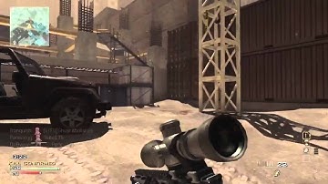MW3  Funny MSR Sniper 5 Man Feed to Triple Feed   with Reactions   Modern Warfare 3