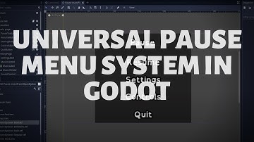 Universal Pause Menu System in Godot