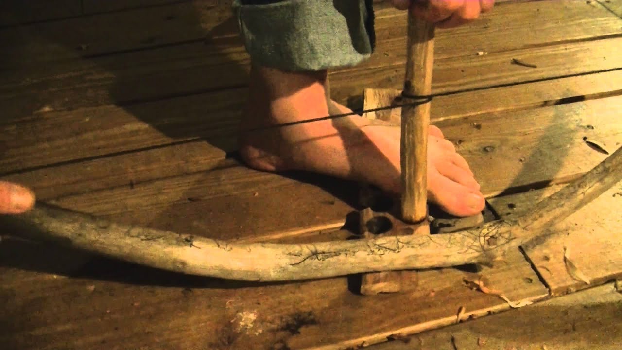 Bow Drill Fire with HIckory on Eastern Red Cedar YouTube