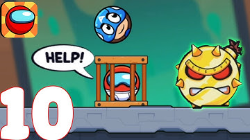 Red Ball 6 : Roller Ball All Levels 50 - 59 iOS, Android Gameplay Walkthrough Part 9