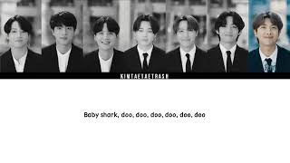 BTS Baby Shark (Color Coded Lyrics English)