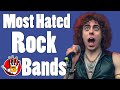 Top 5 Most Hated Rock Bands | That Are ACTUALLY Successful!