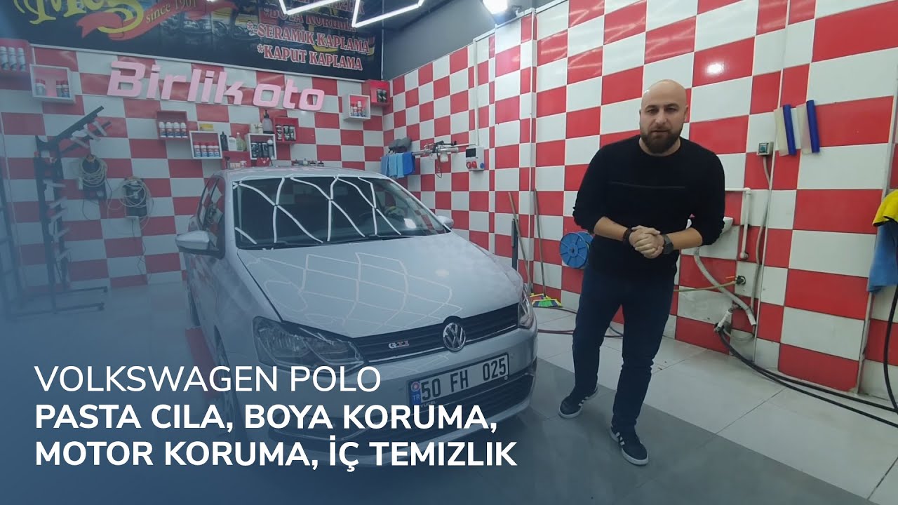 VW Polo // Pasta Cila, Boya Koruma, Motor Koruma, İç Temizlik