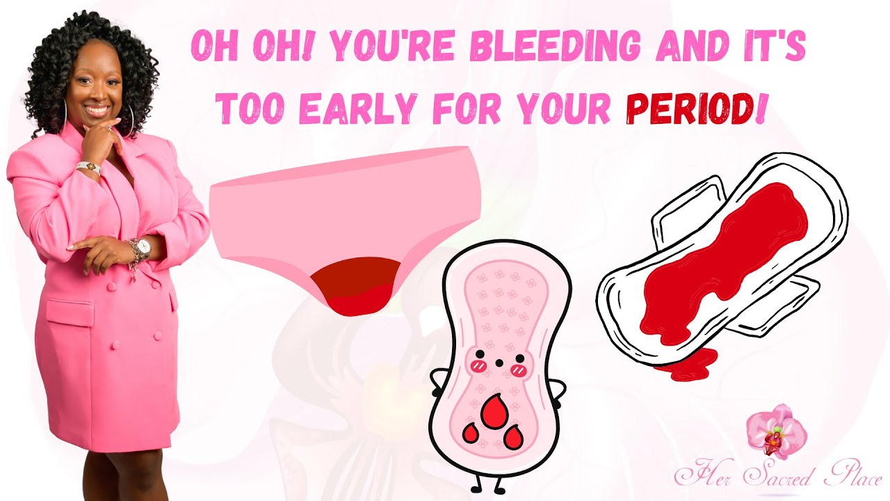 You're Bleeding OH OH! YOU'RE BLEEDING AND IT'S TOO EARLY FOR YOUR PERIOD [REPLAY ...