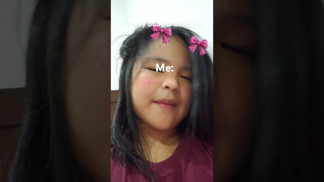 pov:my bully is dead 