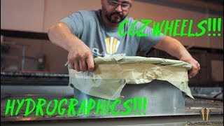 HydroGraphics - Refinishing my C6z Wheels!