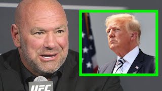 Dana White Denies Accusations of Donald Trump Being Racist