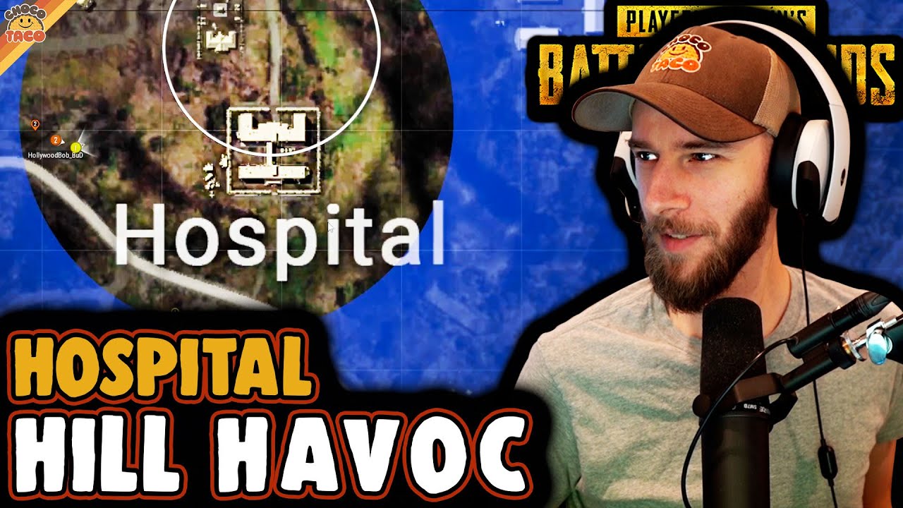 Wreaking Hospital Hill Havoc with HollywoodBob – chocoTaco PUBG Erangel Duos Gameplay