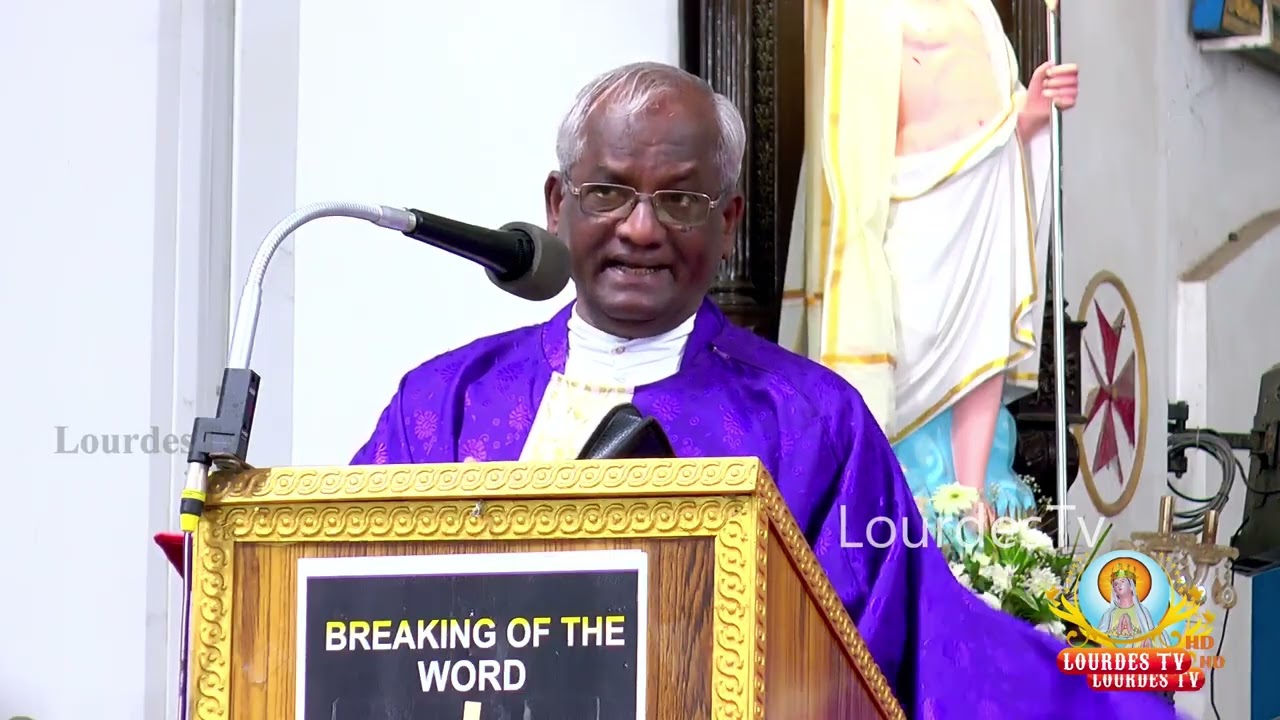 📖மறையுரை | அருட்தந்தை P.ரொசாரியோ | தூய ஜென்மராக்கினி அன்னை பேராலயம், புதுச்சேரி