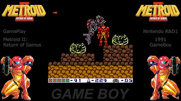 Longplay Metroid 2 Walkthrough 100% HD Part 7