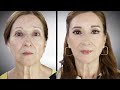 Como Aplicar la Base de Maquillaje CORRECTAMENTE en una PIEL MADURA 💆
