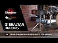 Gibraltar 9608OS Drum Throne checked by FIT FOR DRUMS (ENG)