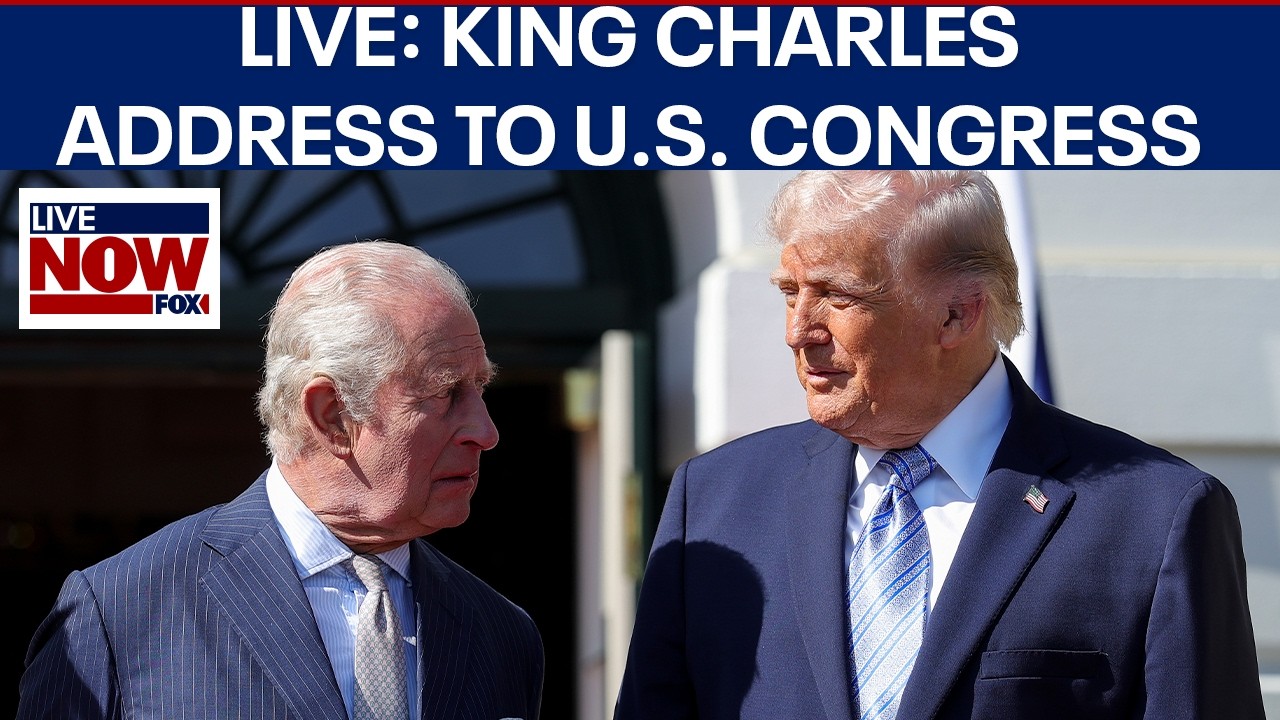 LIVE: King Charles addresses US congress amid talks with Trump - YouTube