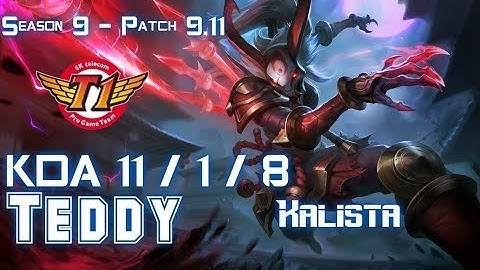 SKT T1 Teddy KALISTA vs KAI