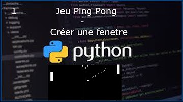 [Pygame] Jeu Ping Pong #1