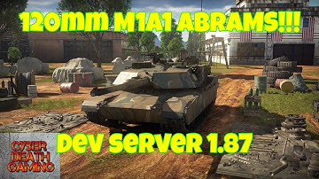 War Thunder: 120mm M1A1 Abrams - Dev Server 1.87