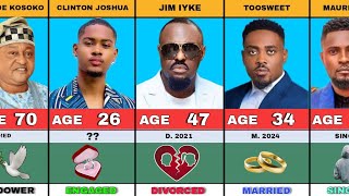 100 Nollywood Actors Real Ages and Their Marital Status | Single Married Divorced