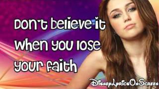 Miley Cyrus - Forgiveness and Love (Lyrics On Screen) HD