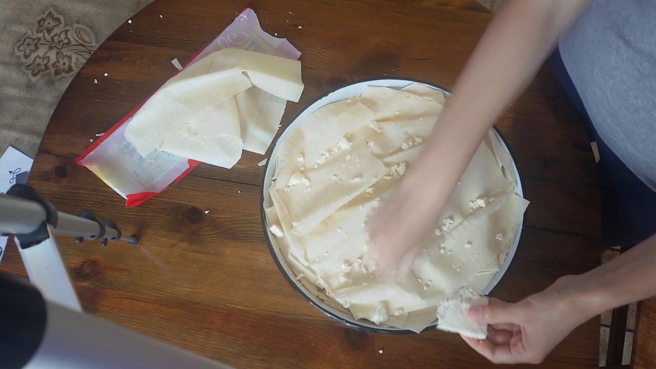 пирог с эдирнескими коржами