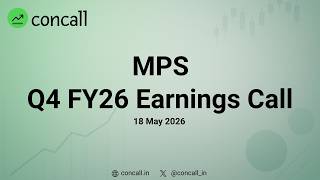 MPS Q4 FY26 Earnings Conference Call  | Concall.in