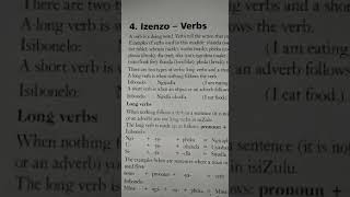 June 26 Verbs In Zulu