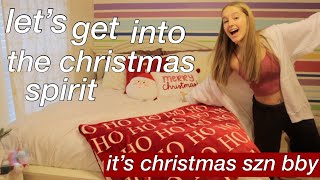 getting into the christmas spirit! | vlogmas day 1