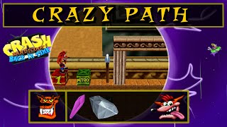 Crash Bandicoot Back In Time | #25 | Crazy Path |