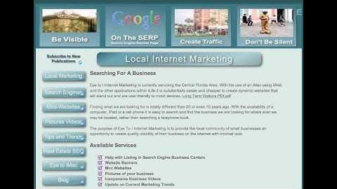 First Steps in Making A Keynote Banner for iWeb