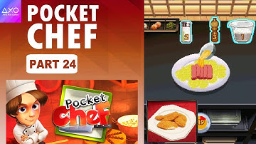 Cooking Simulation Making Breaded Fish | Pocket Chef | Java Game Part - 24