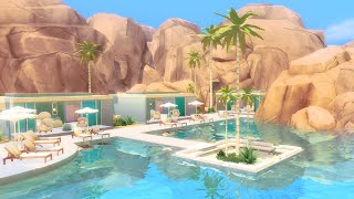 PASTEL POP RESORT - Pastel Pop Kit + Base Game #NoCC | Sims 4