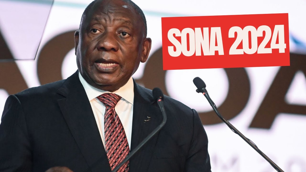 SONA 2024 President Ramaphosa || State of the Nation Address 2024
