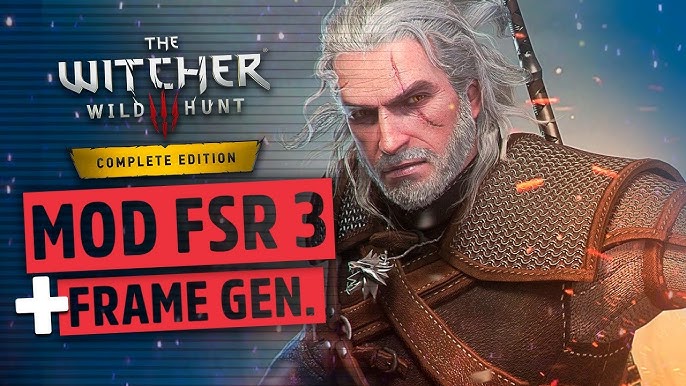 THE WITCHER 3 no ULTRA  e RAY TRACING com o MOD FSR3   FRAME GENERATION
