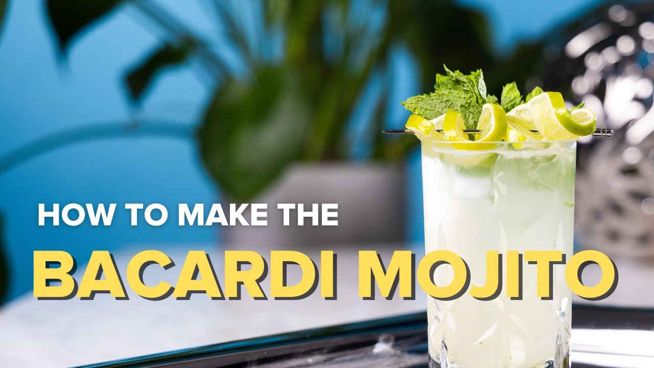 Bacardi Mojito Cocktail Recipe YouTube