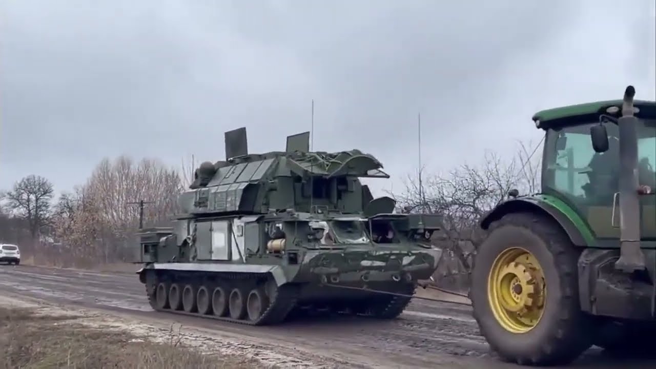 Even more russian military equipment being captured by Ukrainian Farmers