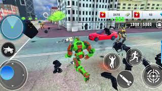 Robot Shark Attack: Transform Robot Shark Games Android Gameplay screenshot 5