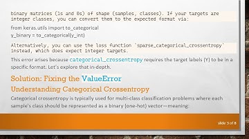 Understanding the ValueError in categorical_crossentropy for NLP Models in TensorFlow