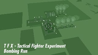 [PC DOS] TFX - Tactical Fighter Experiment - Bombing Run - Guided Bomb Unit (GBU) 55 screenshot 3