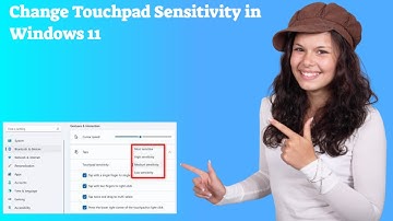 Change Touchpad Sensitivity in Windows 11