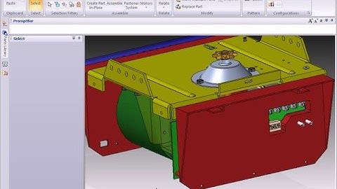 Synchronous Technology - Solid Edge ST Assembly Modifications