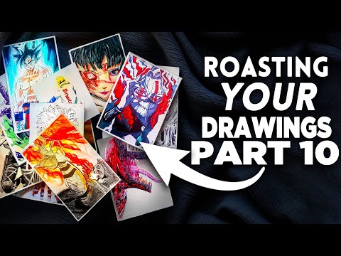Roasting Your DRAWINGS Part 10(HAhaha Laugh at Your Drawings)