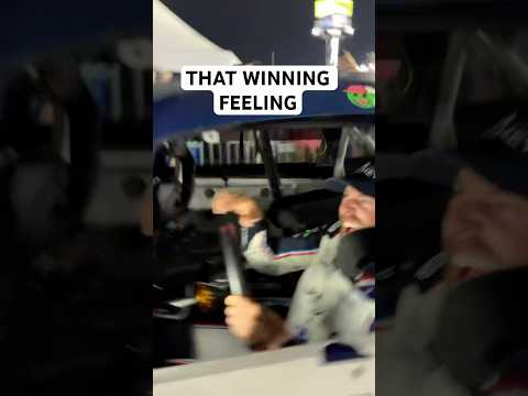 Nothing like that winning feeling. #trackhouse #racing #motorsports #rosschastain