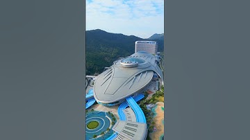 What does a building that looks like an alien spaceship do? #viralshort #ytshorts #shorts_