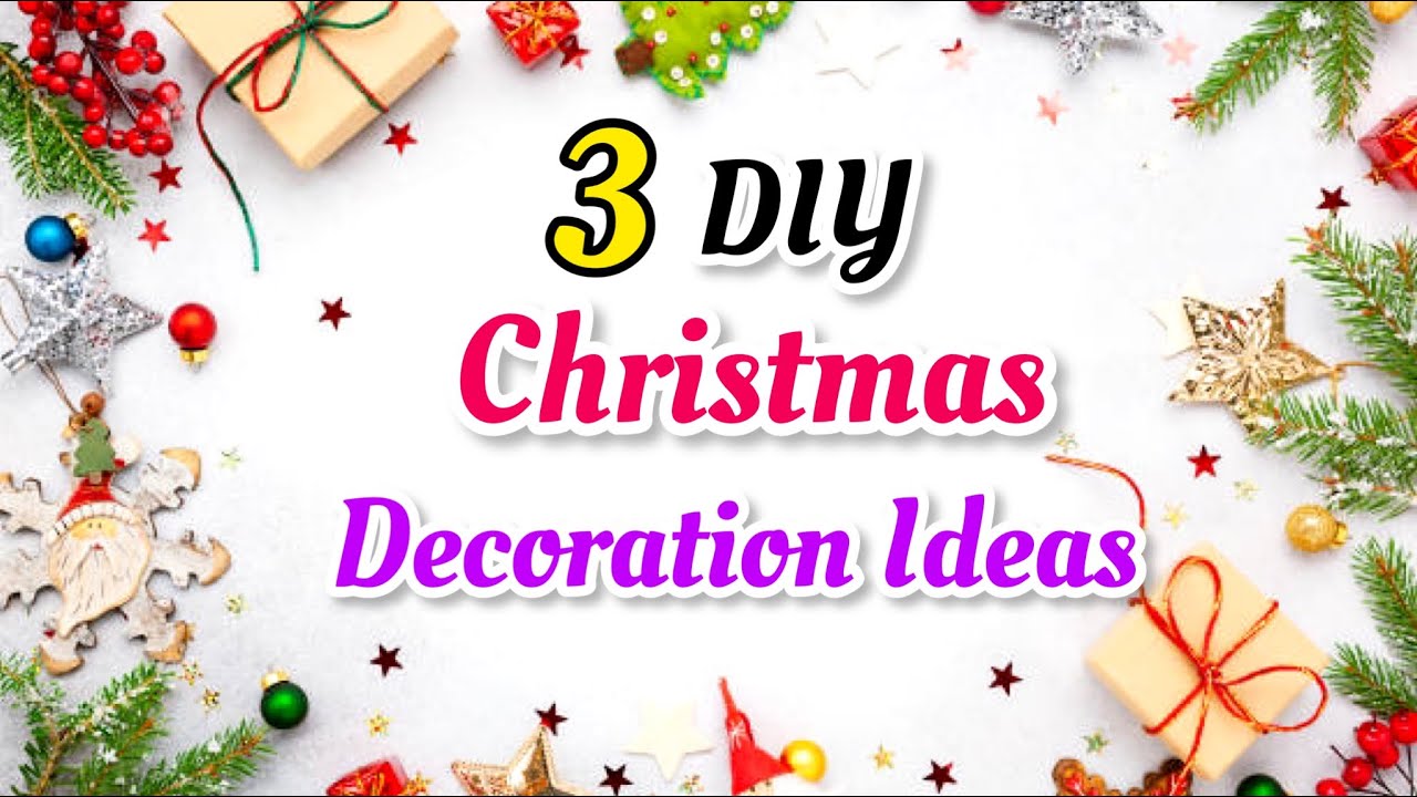 5 minute crafts Christmas decorations / Christmas Ornaments ideas