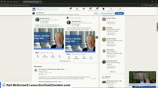 Journey to $1M as a New GovCon - Day 28 (LinkedIn Profile - High-level Plan)