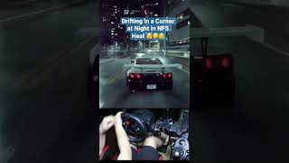 Drifting In A Corner At Night In Nfs Heat - Logitech G29 Gameplay Steering Wheel Gameplay
