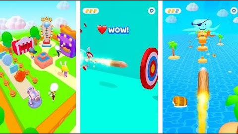 Log Thrower By Playgendary Limited All Levels Gameplay Walkthrough | (IOS - Android)