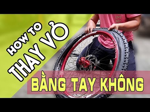 Video: Làm thế nào để bạn tháo lốp xe đạp mà không cần dụng cụ?